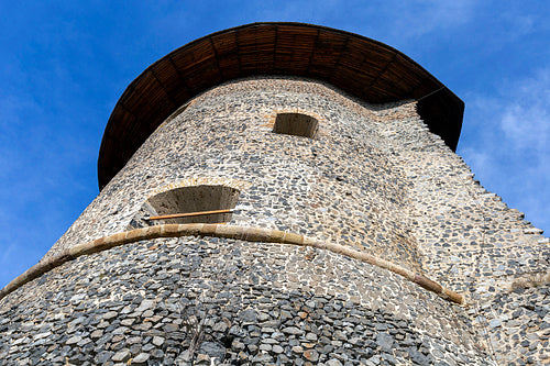 Castle of Somoskő on the border of Hungary and Slovakia