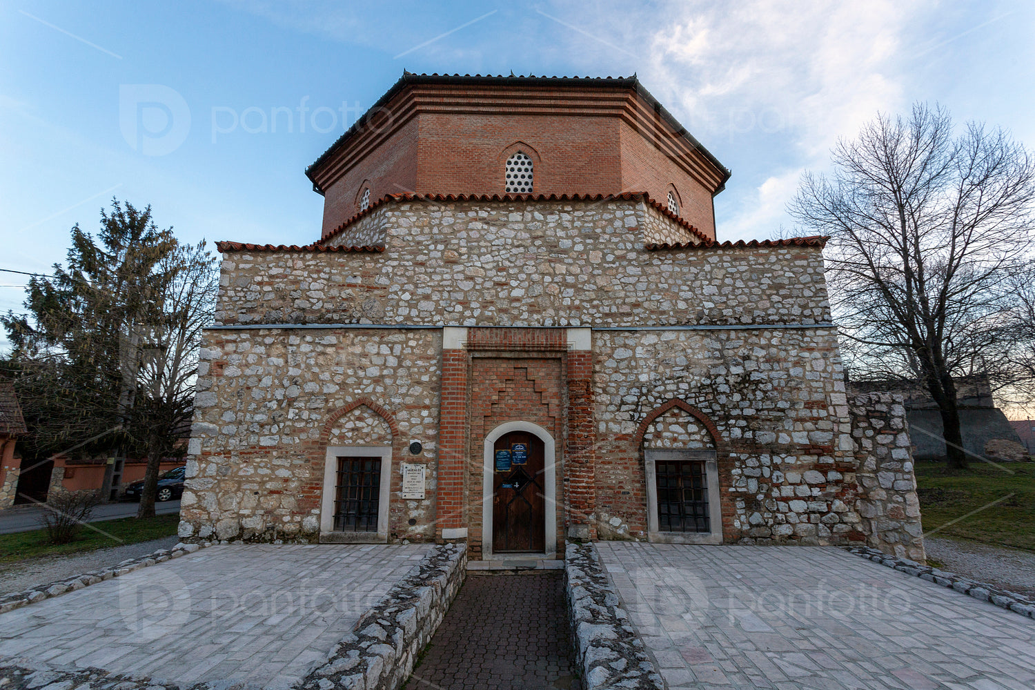 Malkocs Bej Mosque in Siklos, Hungary.