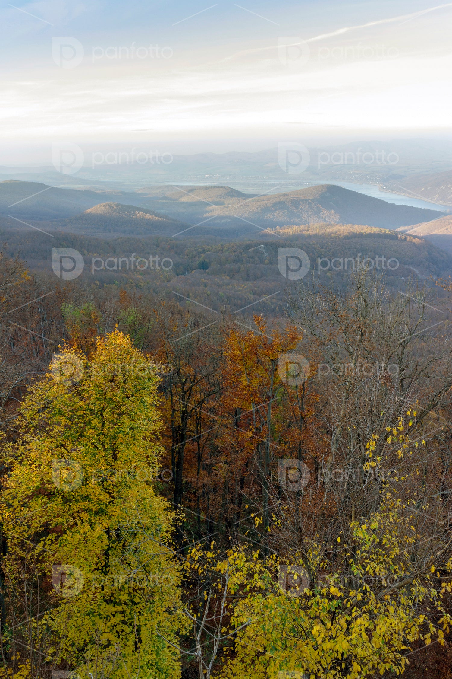 Danube bend view from Dobogókő