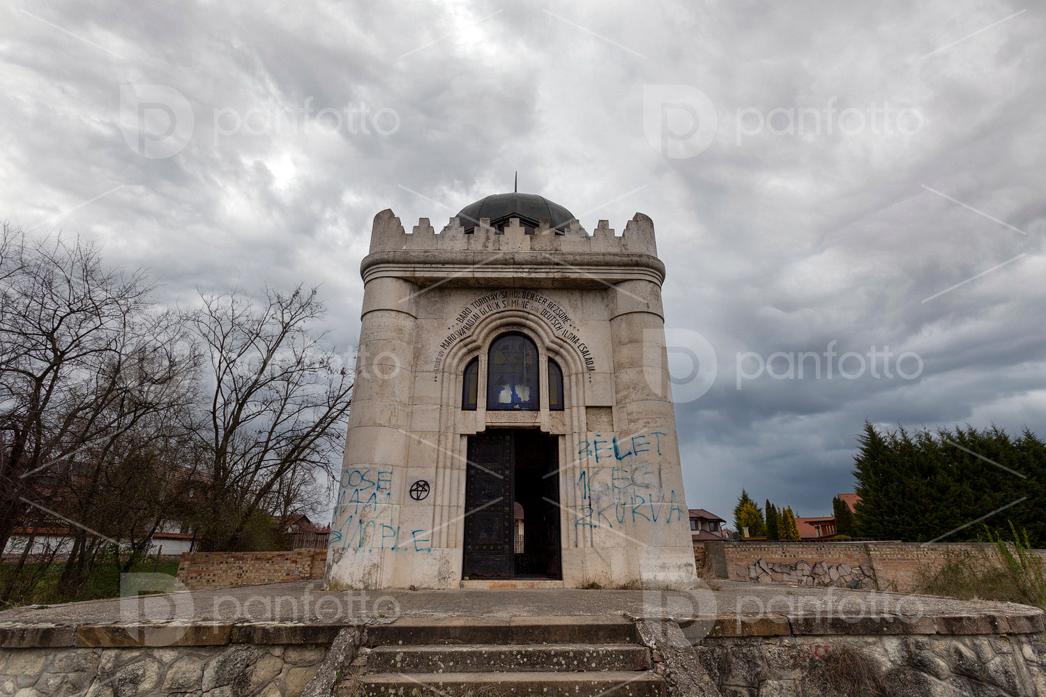 The Schossberger mausoleum in Aszód,