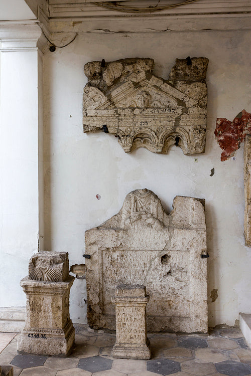 Roman ruins in Aquincum