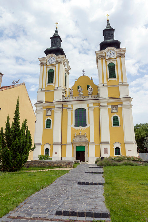 St. Stephen Cathedral in Szekesfehervar, Hungary