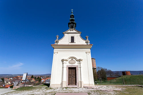 Chapel on the calvary hill in Tata