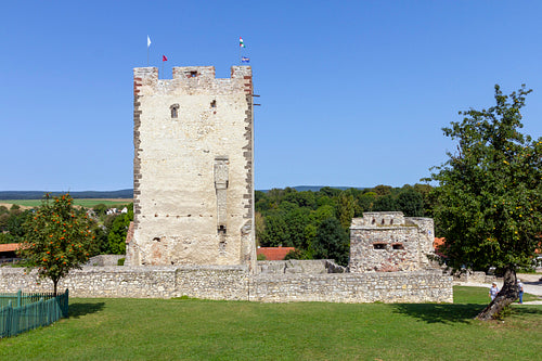 Kinizsi castle in Nagyvázsony