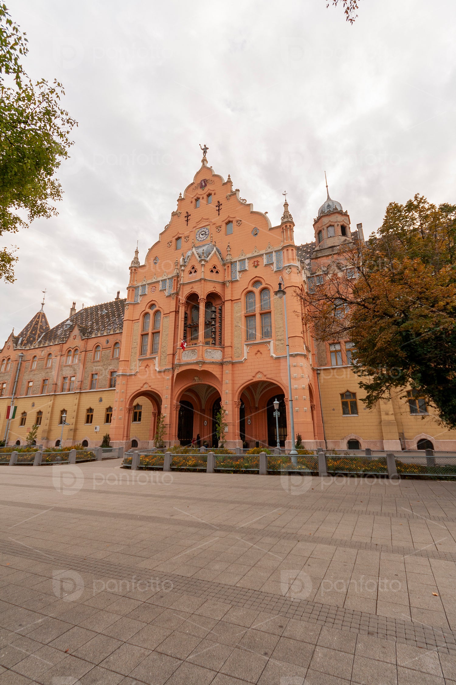 Secession style Town Hall in Kecskemet