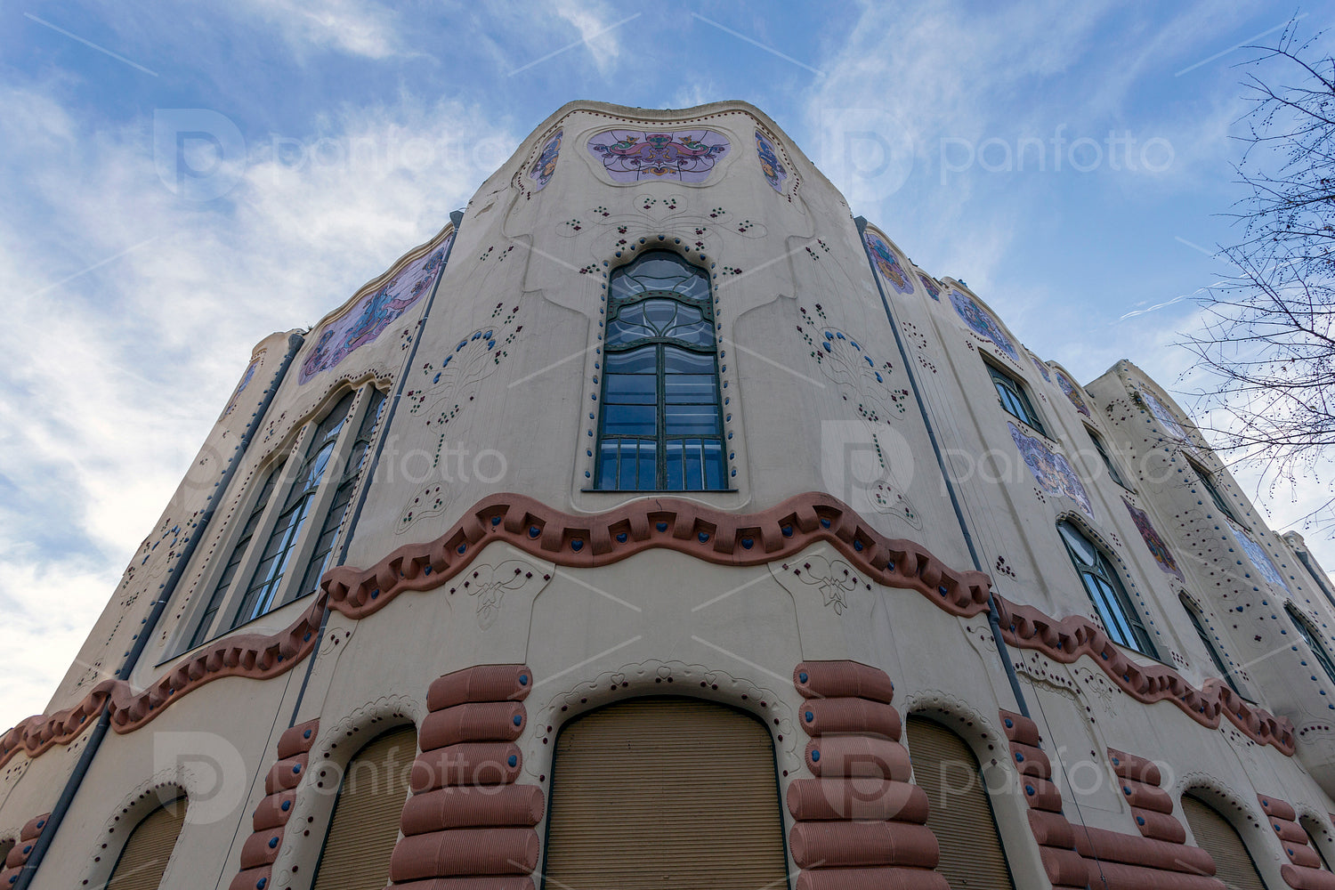 Cifrapalota building in Kecskemet, Hungary