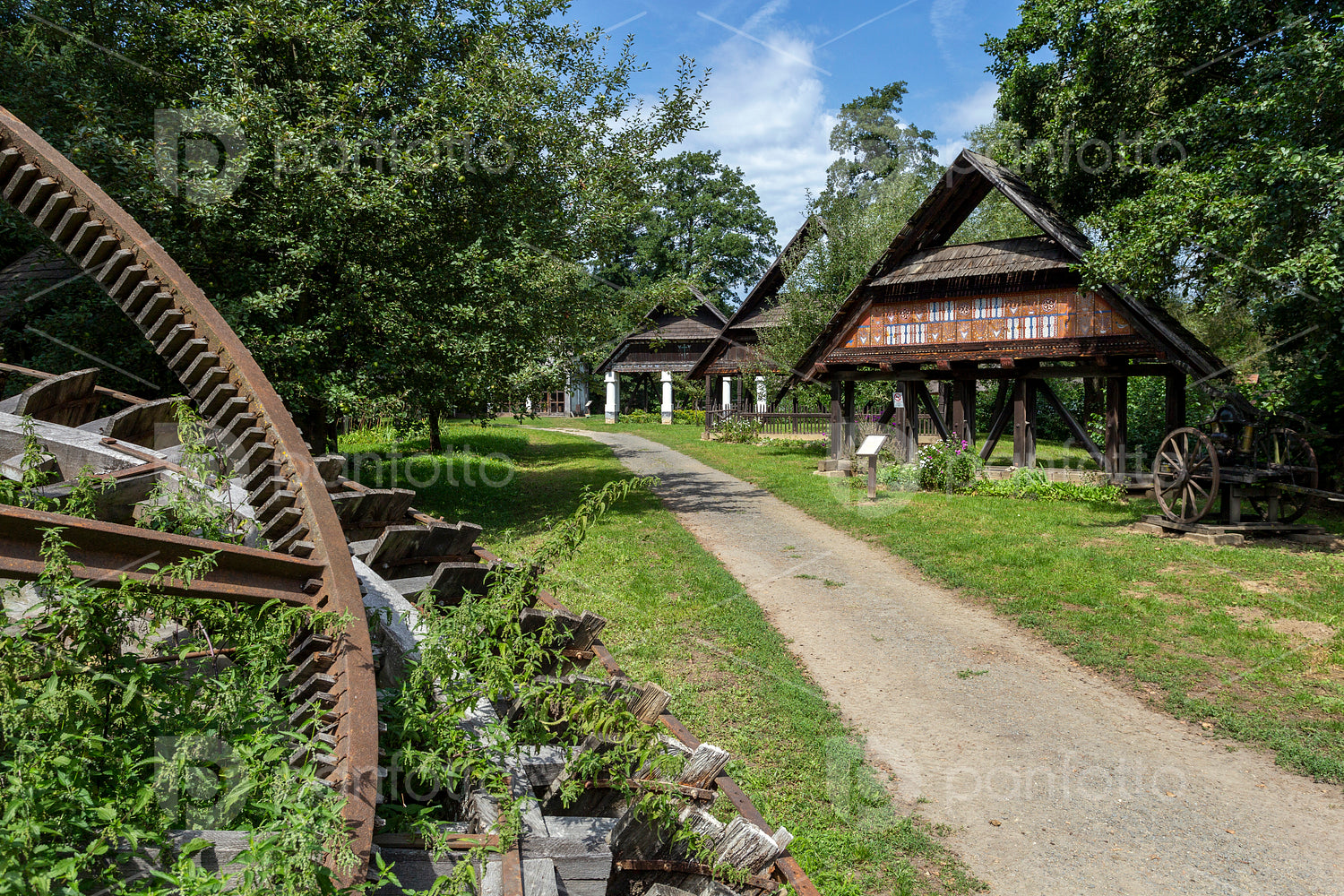 Open air museum in Zalaegerszeg