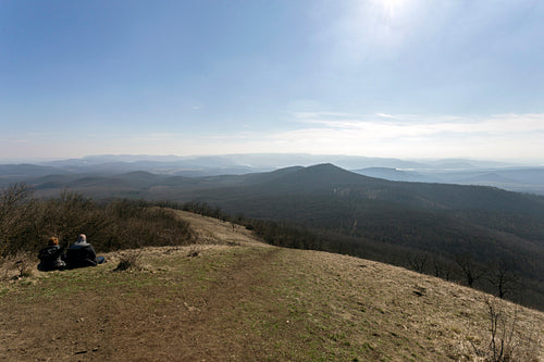 View from the Nagy-Sas-hegy in the Börzsöny