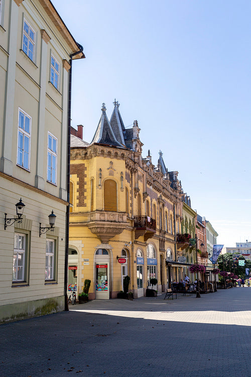 Old street in Kaposvár