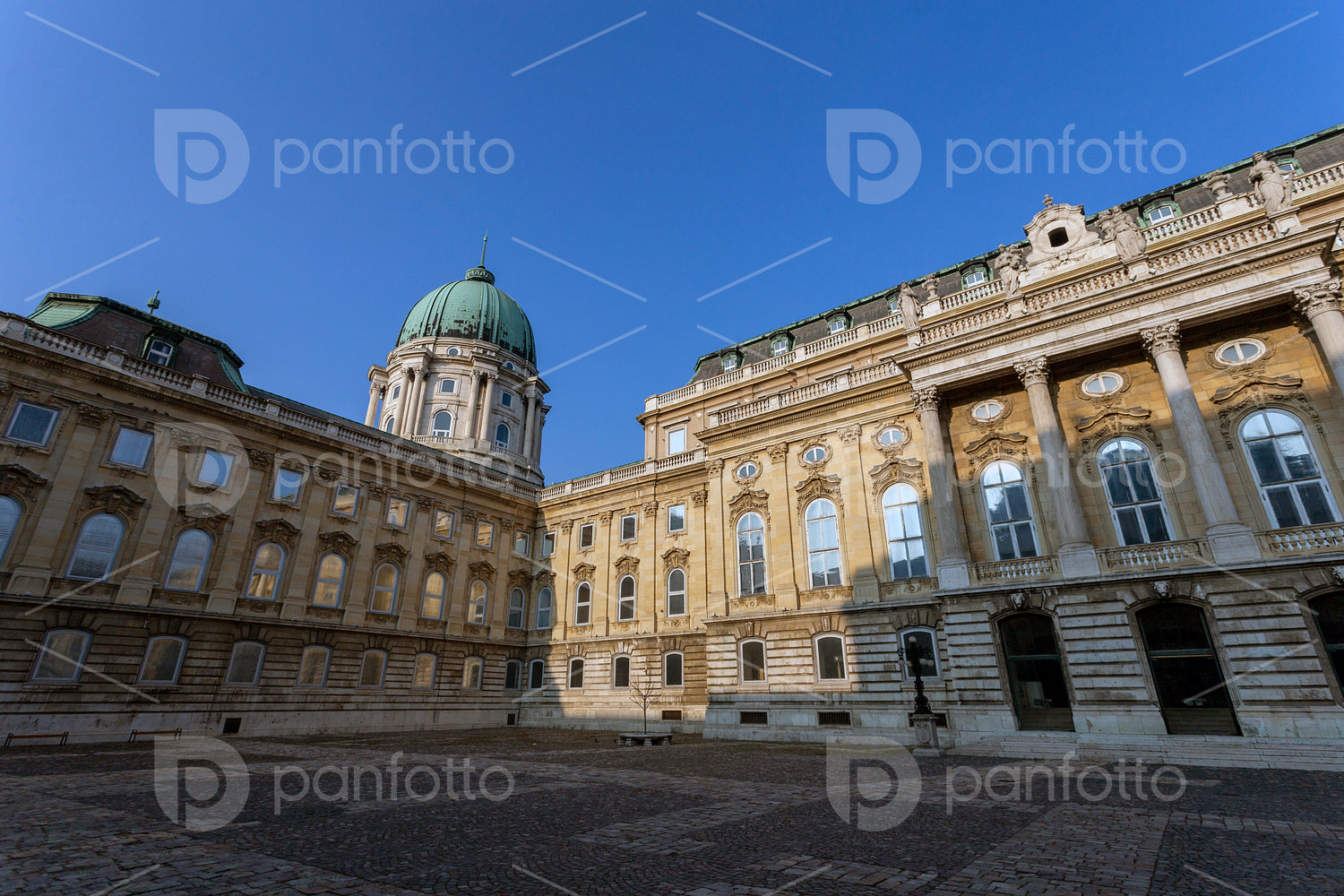 The Buda Castle in Budapest