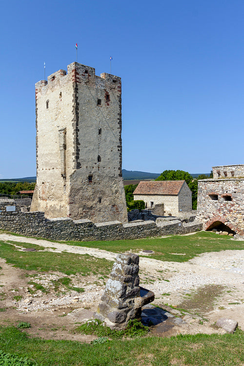 Kinizsi castle in Nagyvázsony