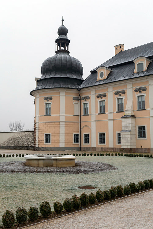 L'Huillier-Coburg Palace in Edeleny