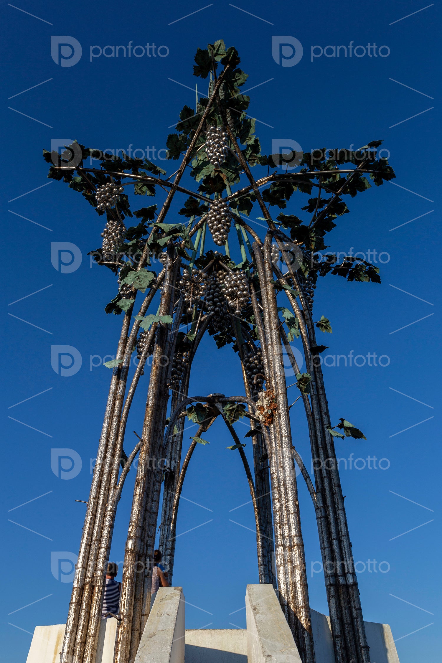 Calvary lookout tower in Szekszard, Hungary