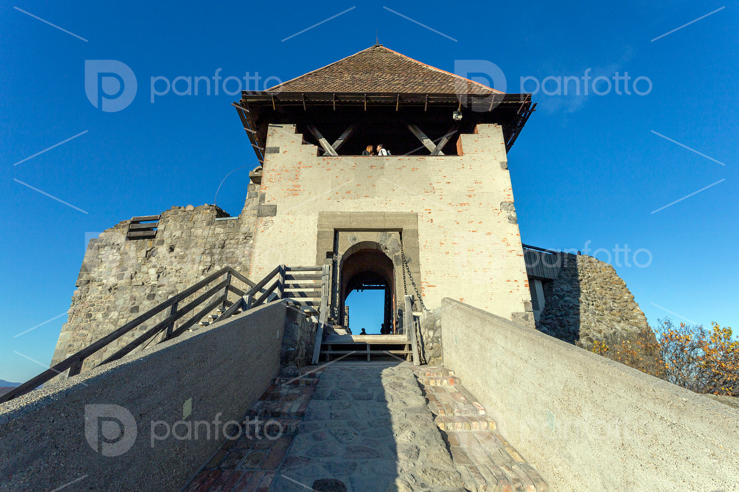 The Citadel castle of Visegrád