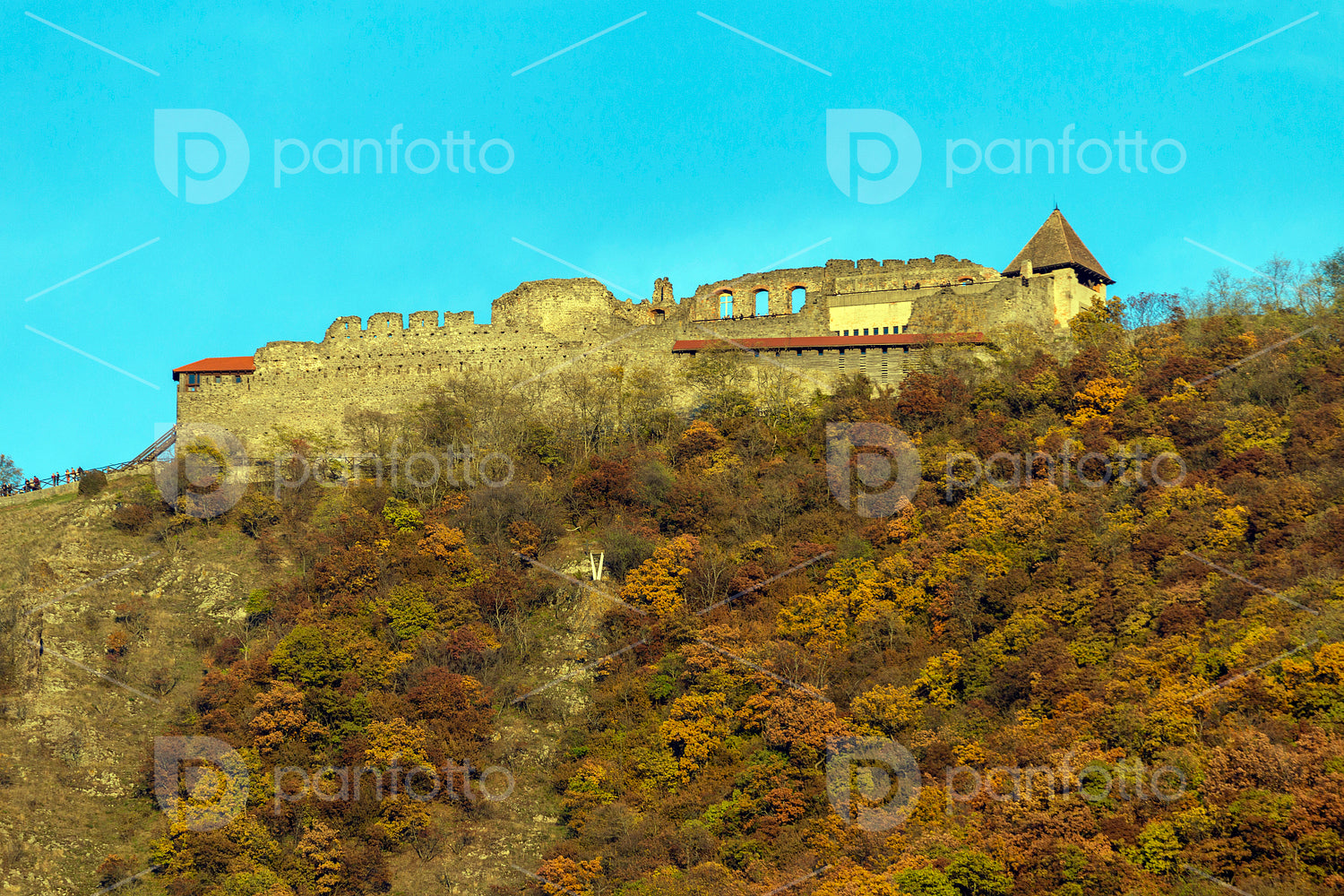 The Citadel castle of Visegrád