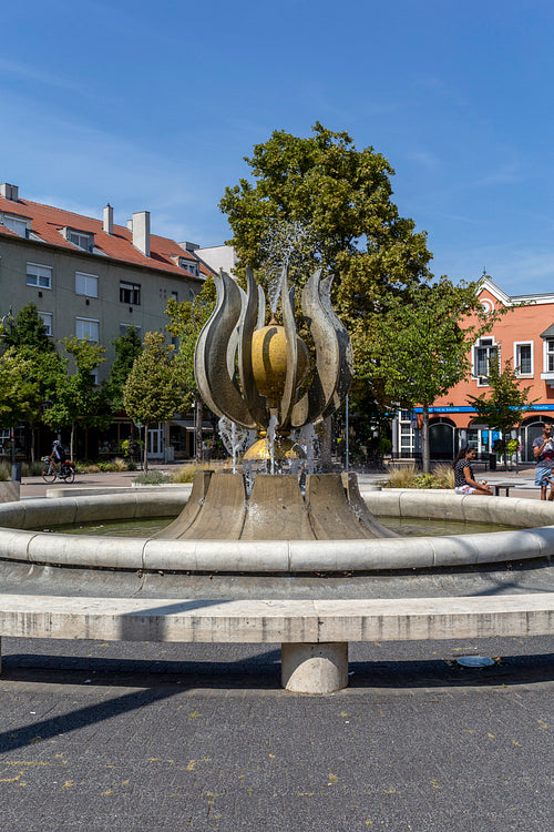 Fountain in Zalaegerszeg