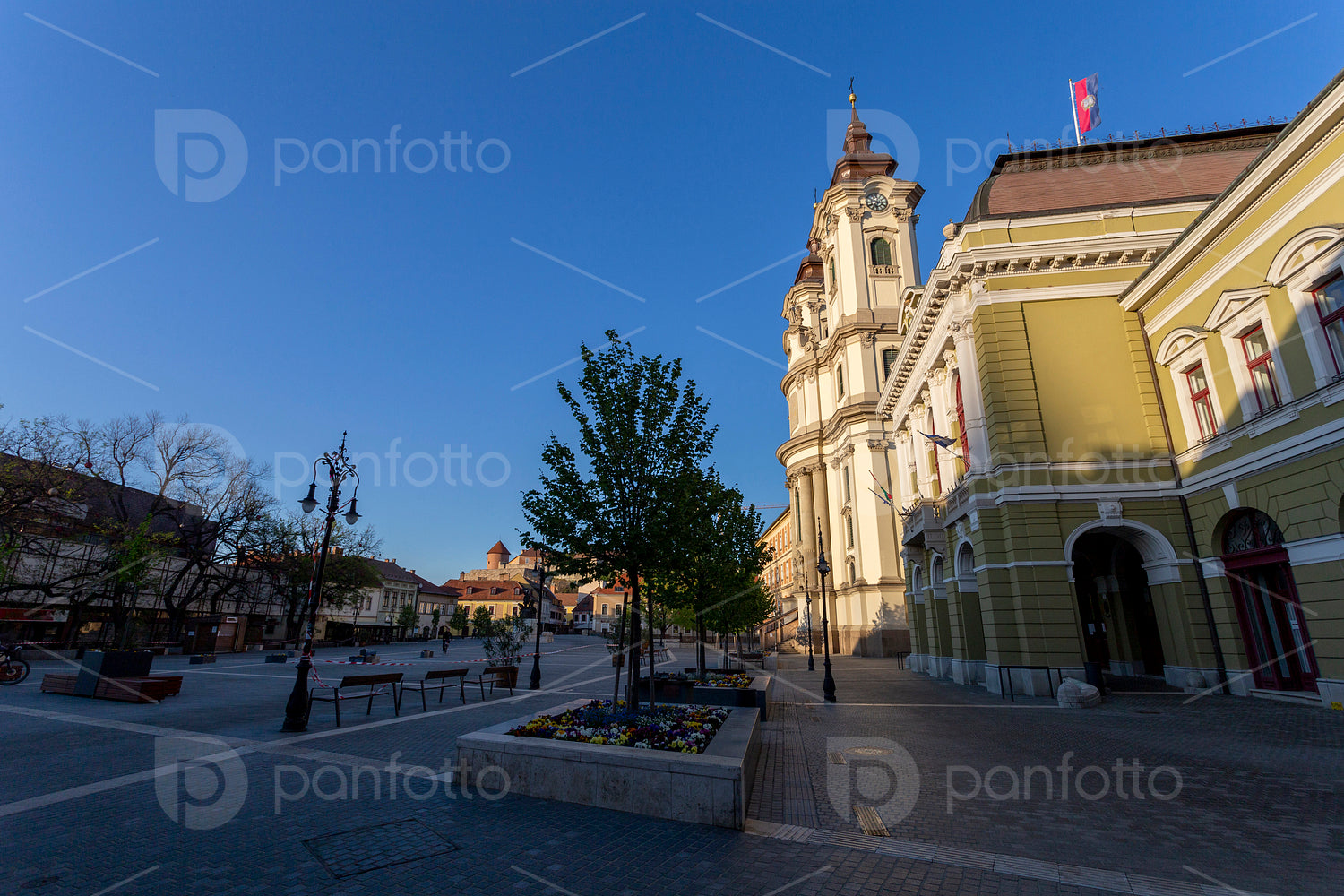 Minorite church in Eger, Hungary
