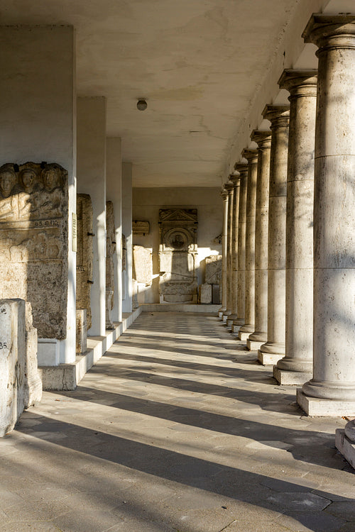 Roman ruins in Aquincum