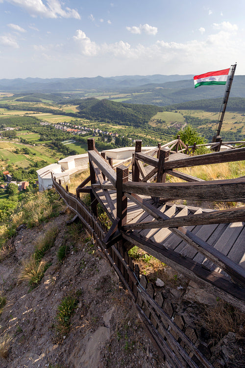 View from the Castle of Füzér