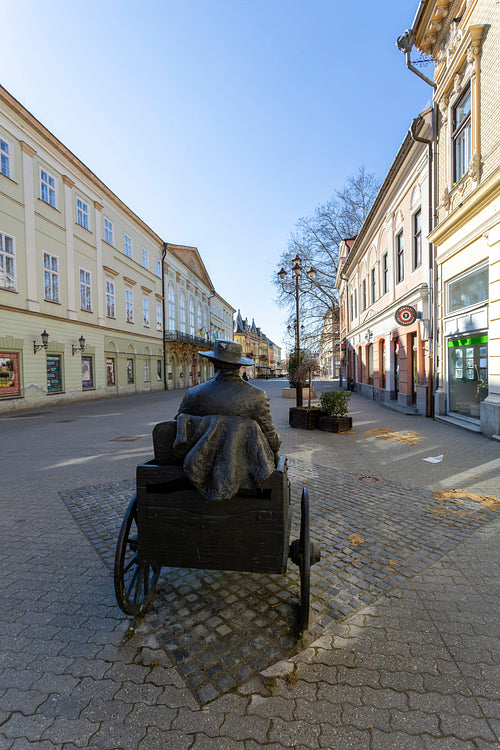 Statue of József Rippl-Rónai in Kaposvár