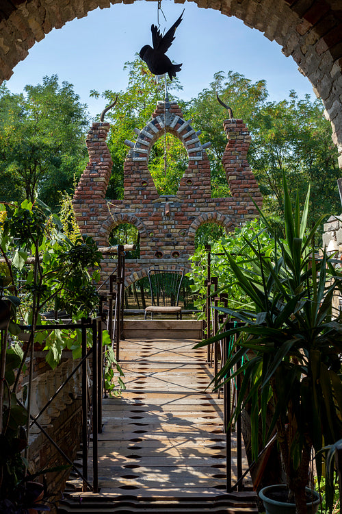 The "Brick gallery" in Balatonboglár
