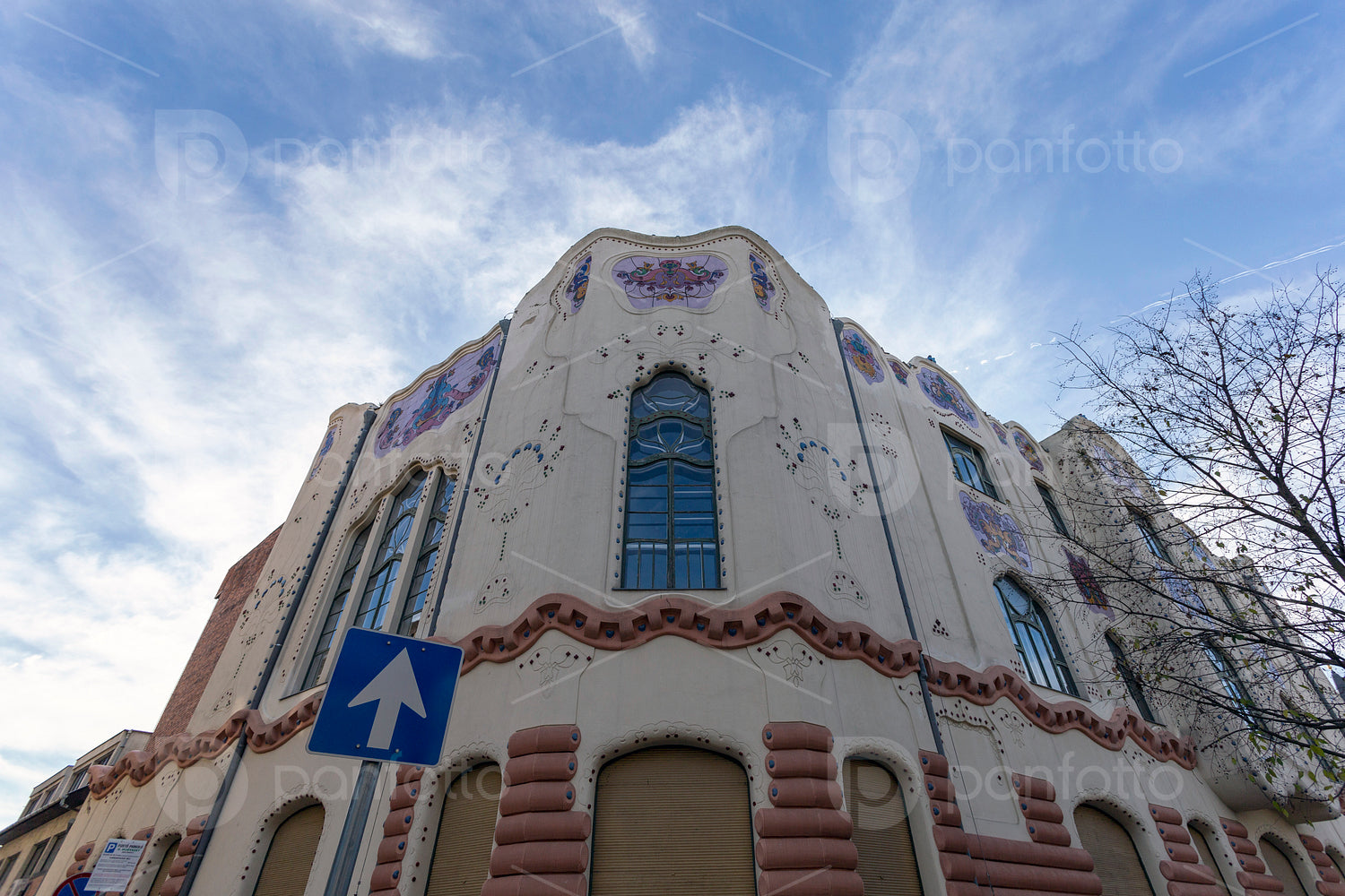 Cifrapalota building in Kecskemet, Hungary