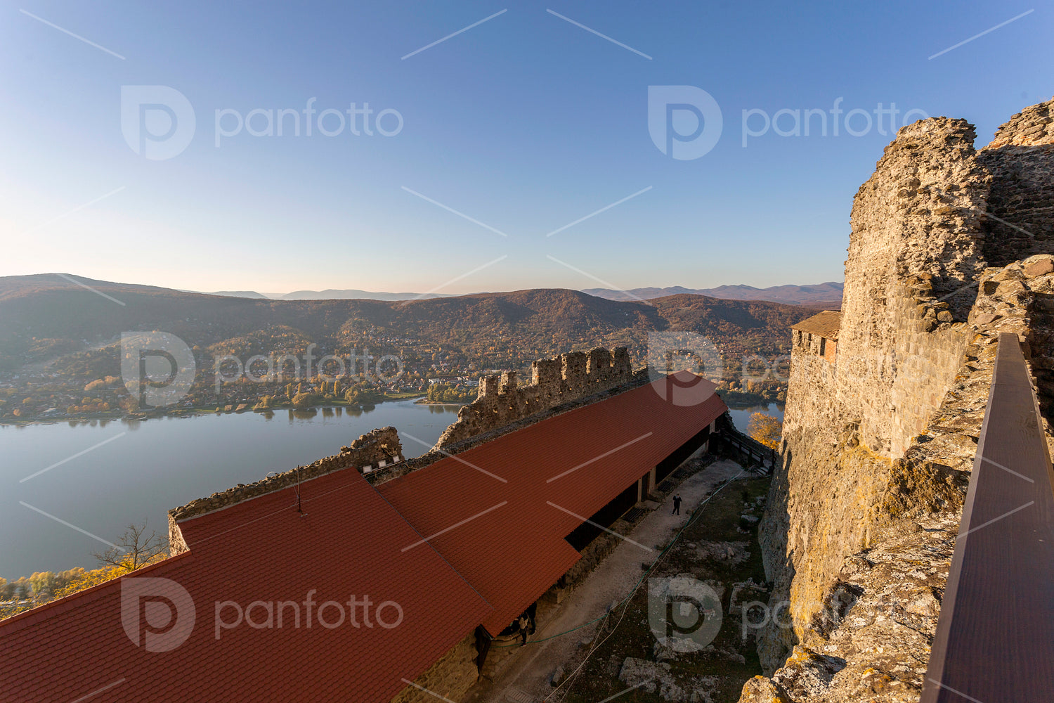 The Citadel castle of Visegrád
