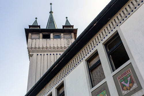 The Bortemplom in Sátoraljaújhely.