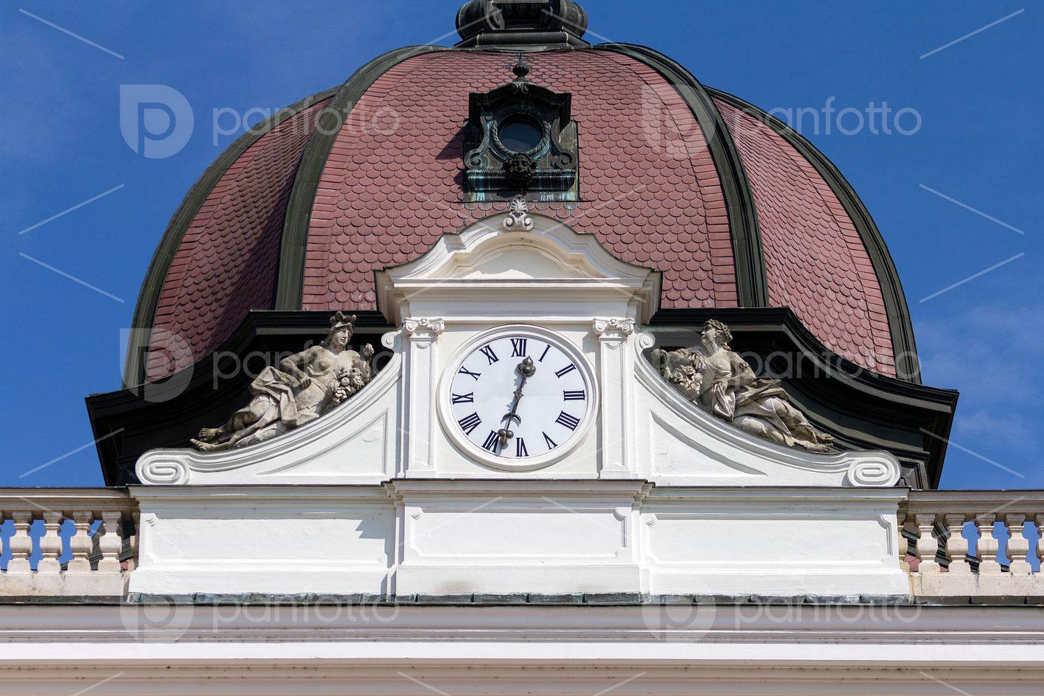 Clock of the Royal Palace of Godollo