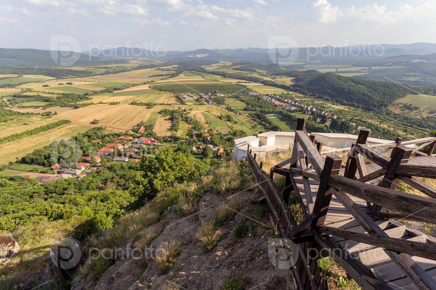 View from the Castle of Füzér