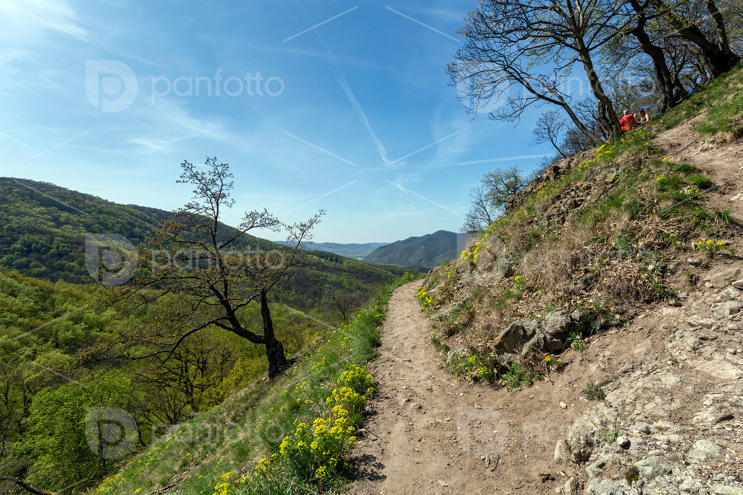 Spartacus trail in the Visegrád Mountains