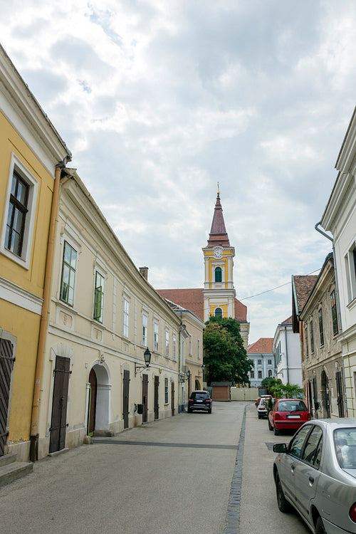 Street in Székesfehérvár