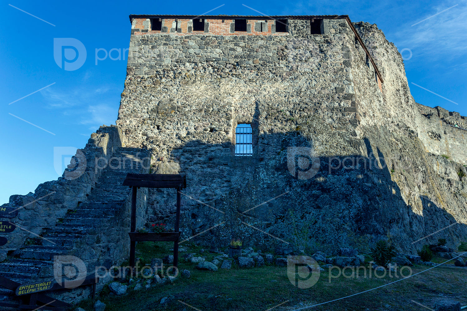 The Citadel castle of Visegrád