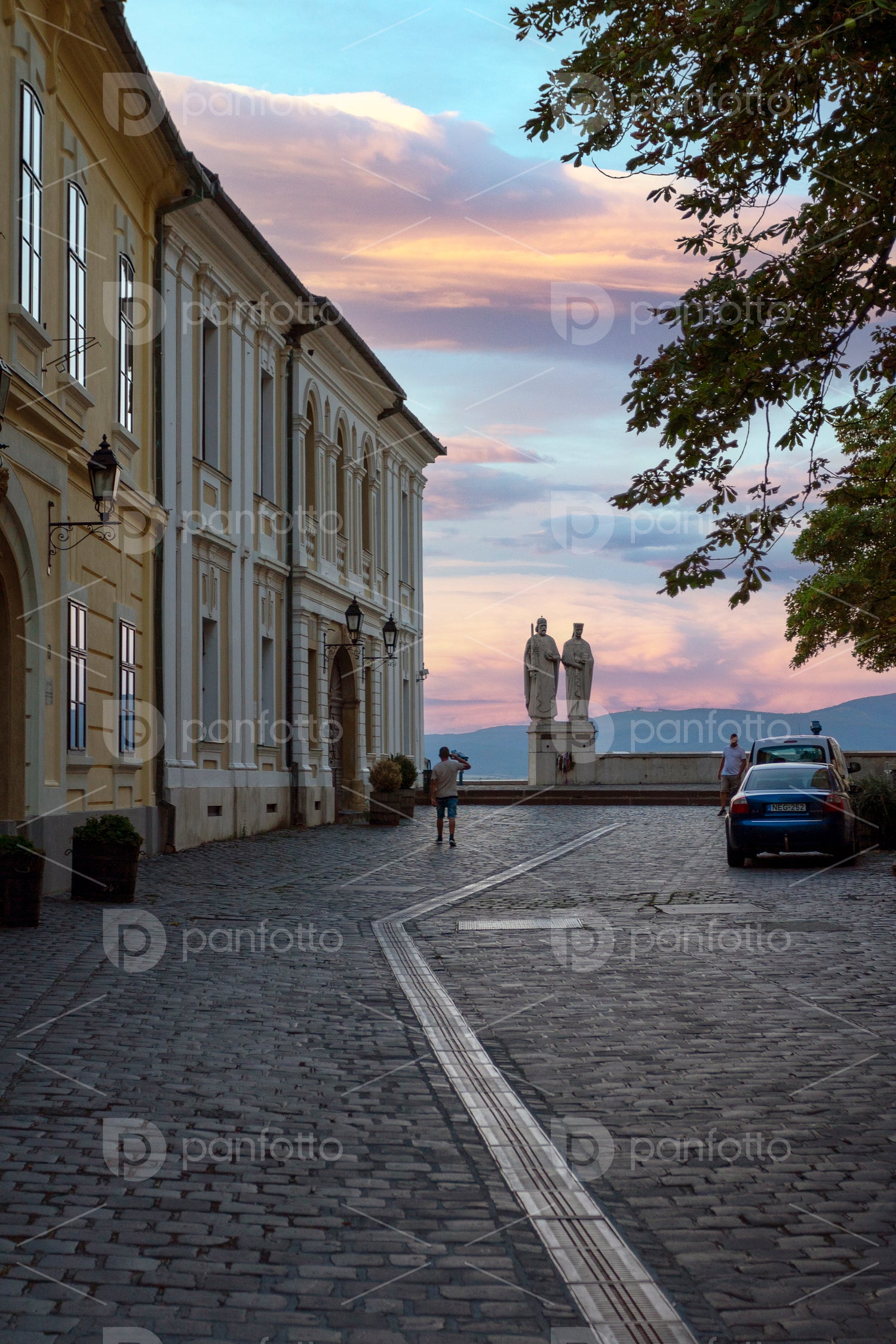 Veszprém castle street