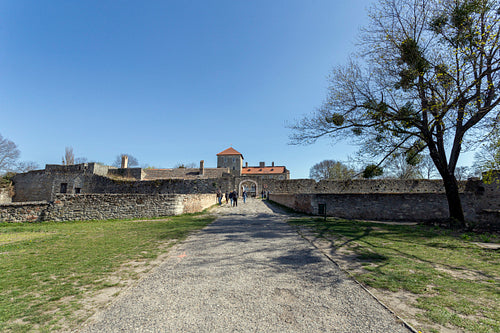 Castle of Tata on a sunny day