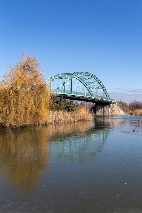 The Árpád bridge in Ráckeve