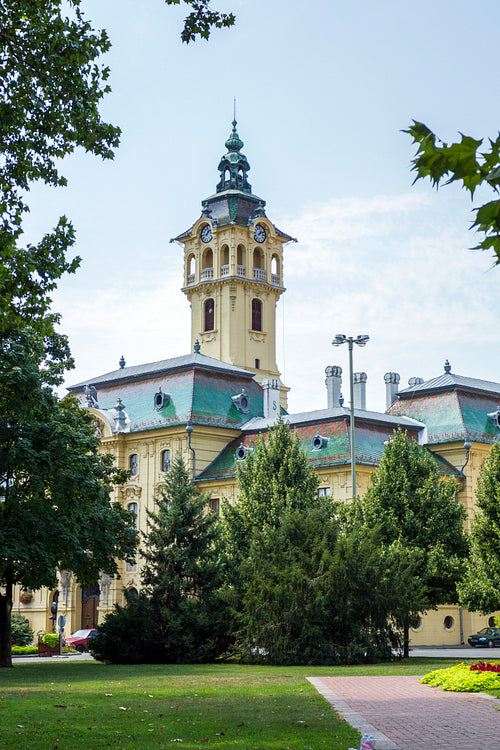The town hall of Szeged