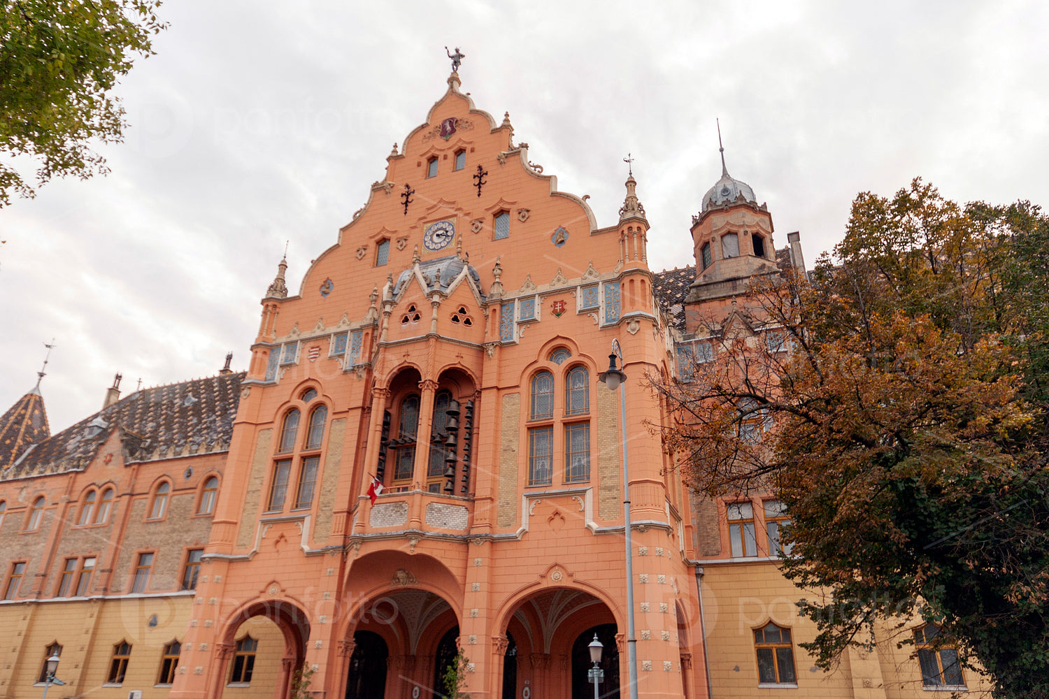 Secession style Town Hall in Kecskemet