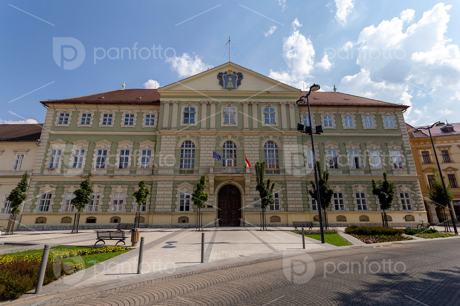 County Hall in Szombathely, Hungary