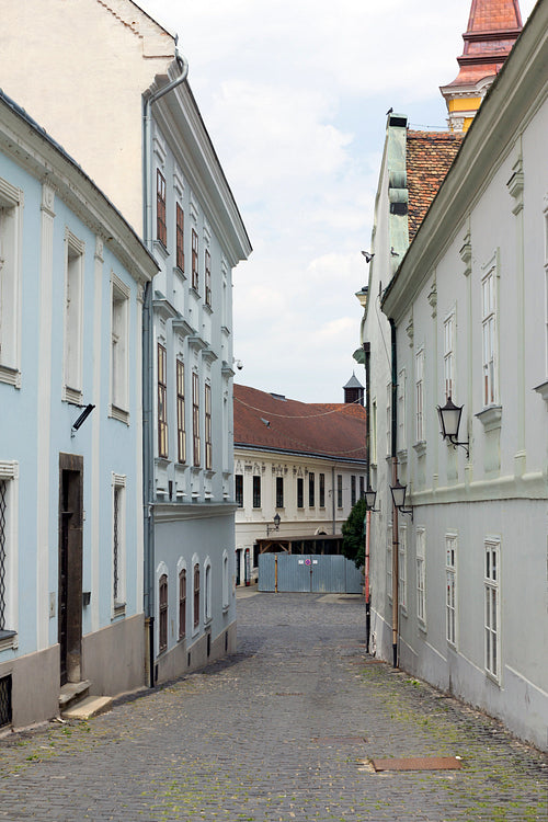 Street in Szekesfehervar, Hungary