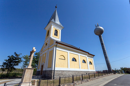 Catholic church of Kékcse