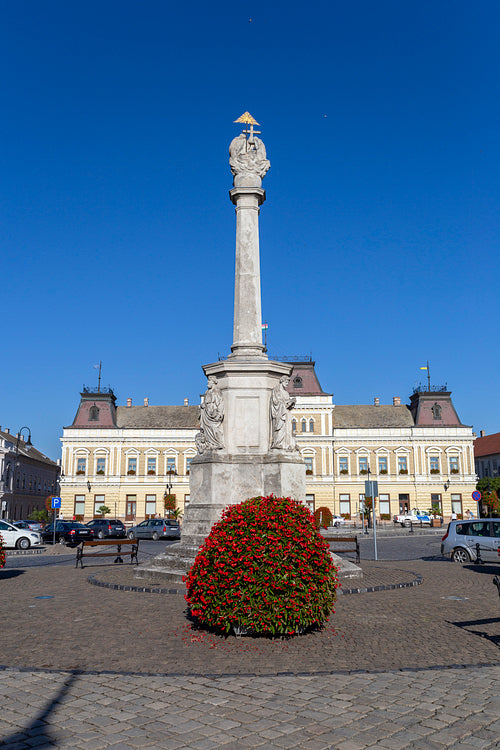 Town hall in Baja, Hungary