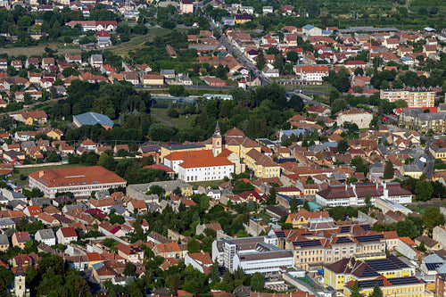 Sátoraljaújhely view from the Magas-hegy