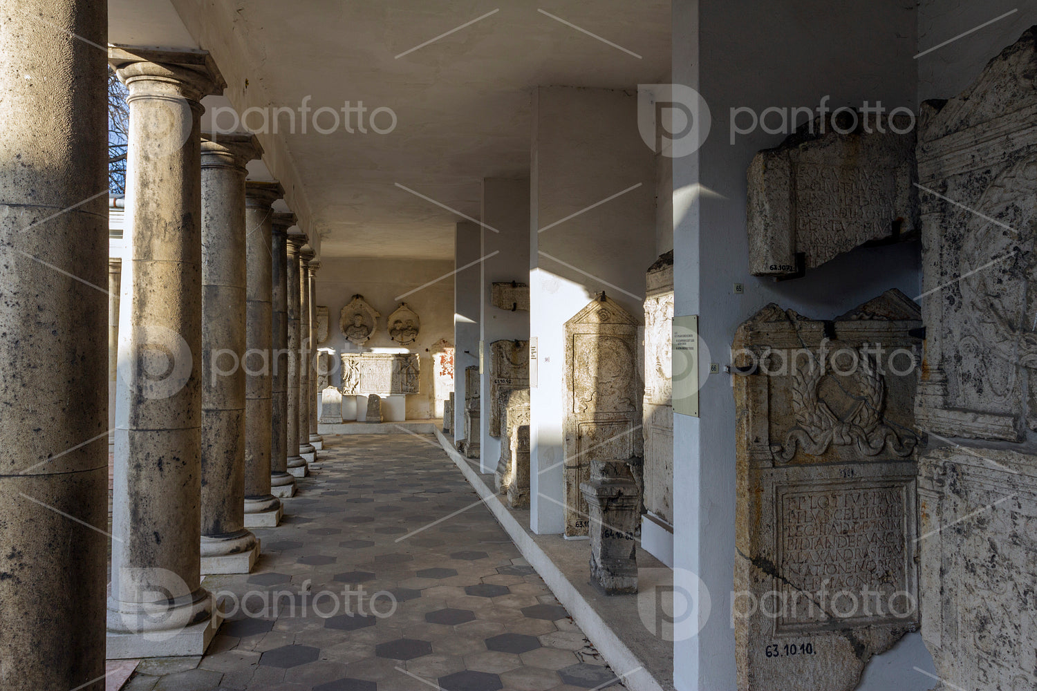 Roman ruins in Aquincum