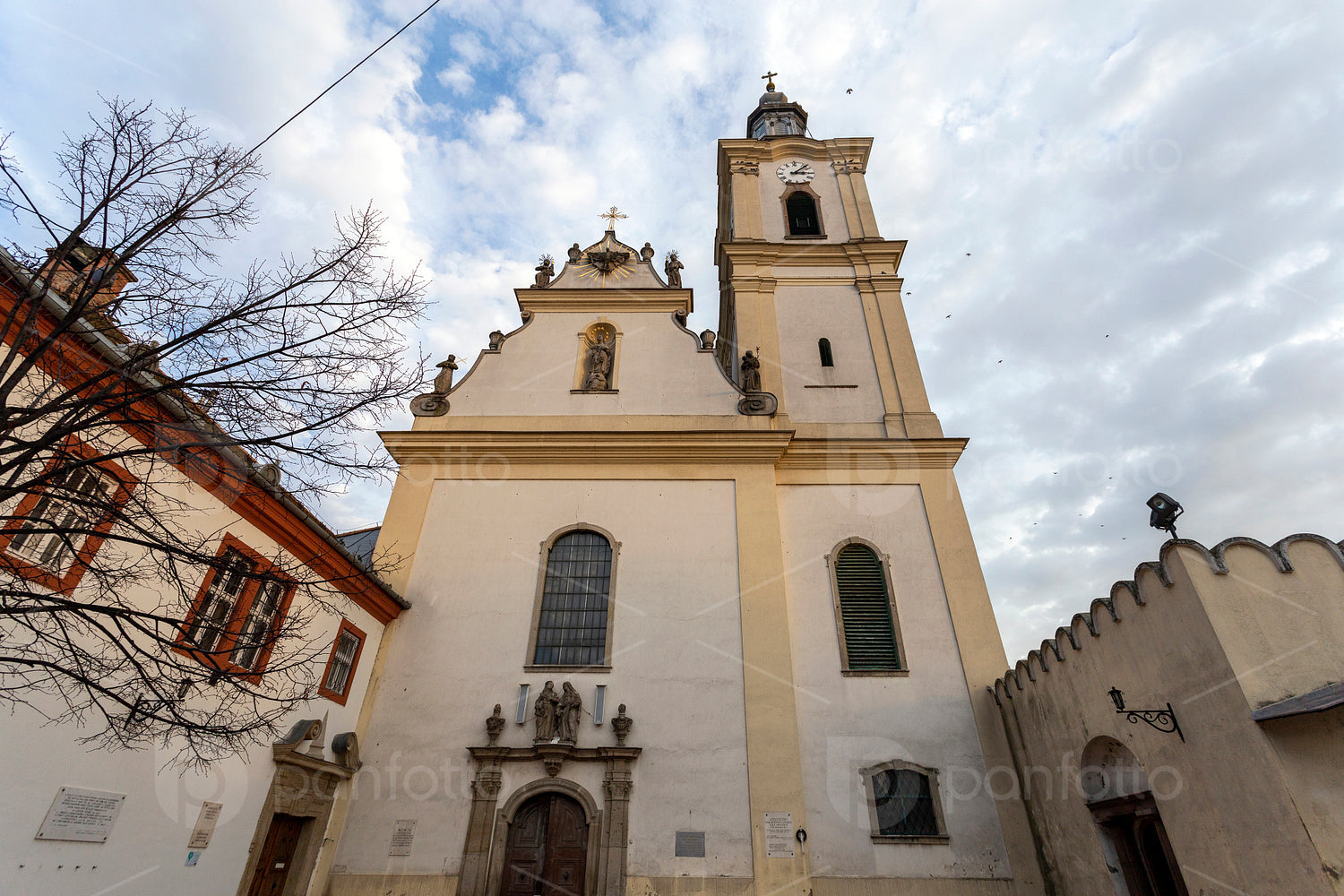 Franciscan Church in Gyongyos, Hungary