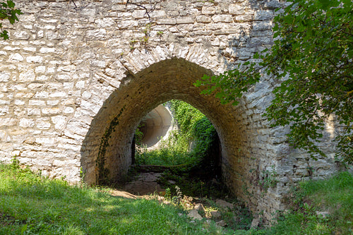 Baroque stone bridge in Dörgicse