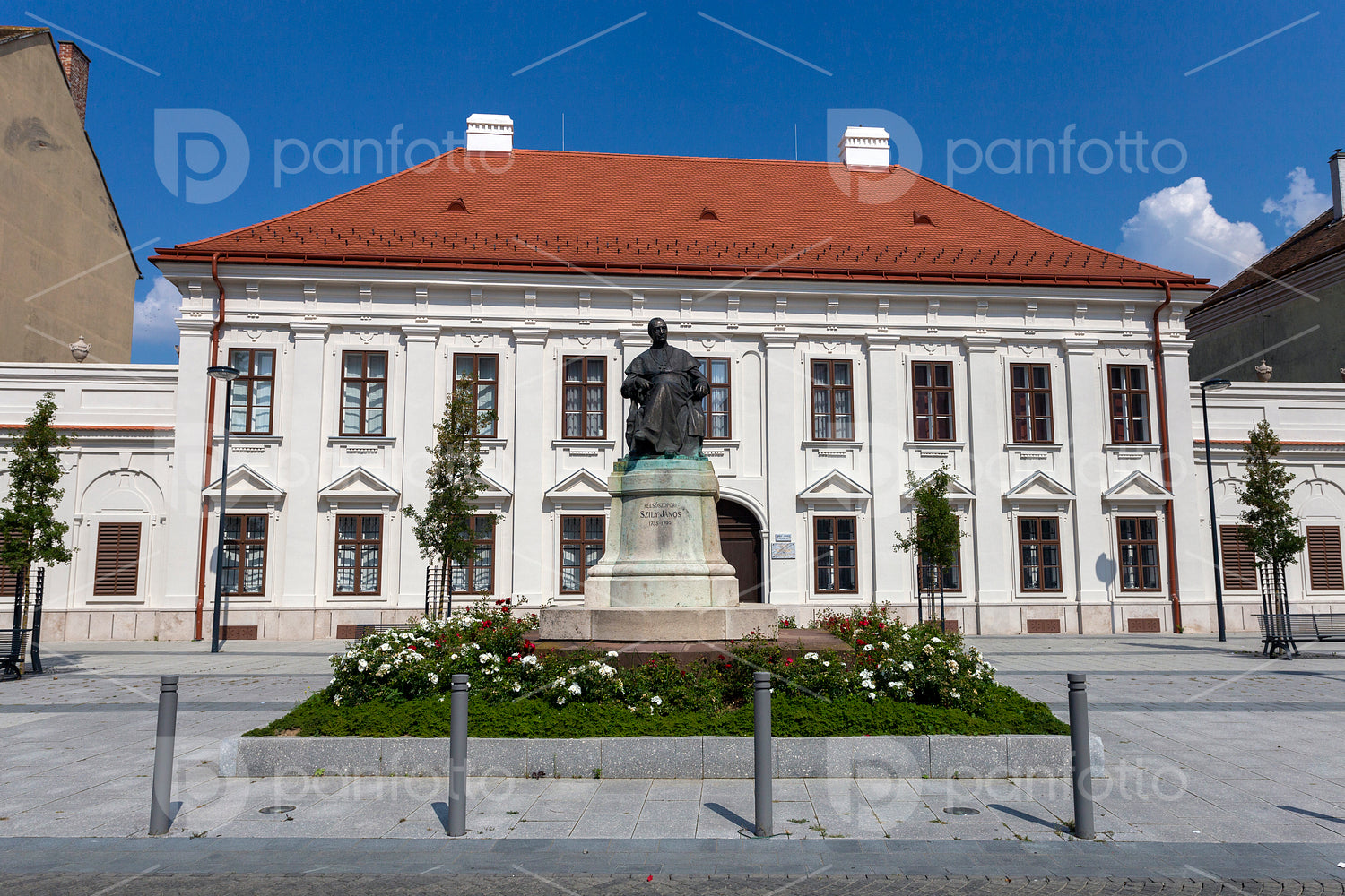 Statue of Janos Szily in Szombathely, Hungary