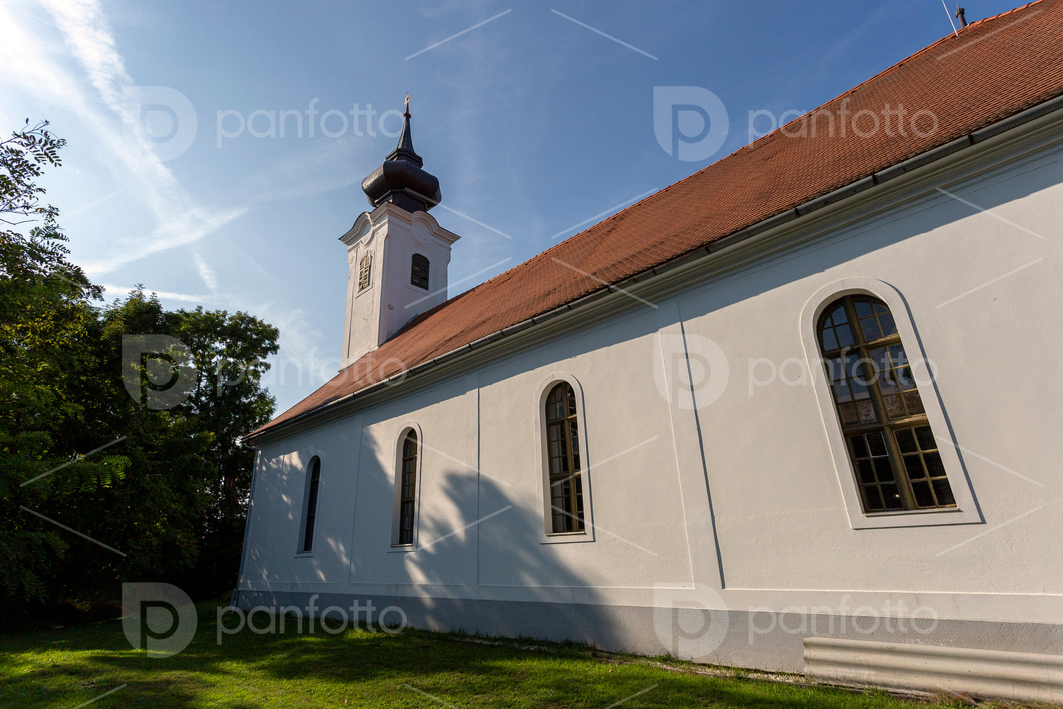 The calvinist church in Szentgyörgyvölgy