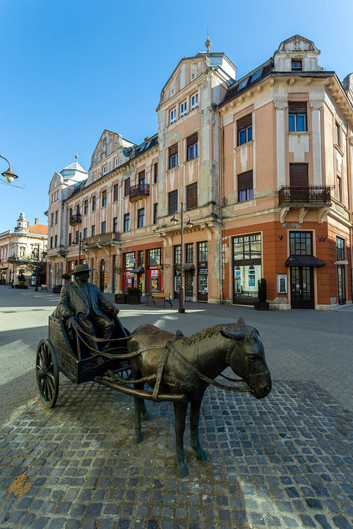 Statue of József Rippl-Rónai in Kaposvár