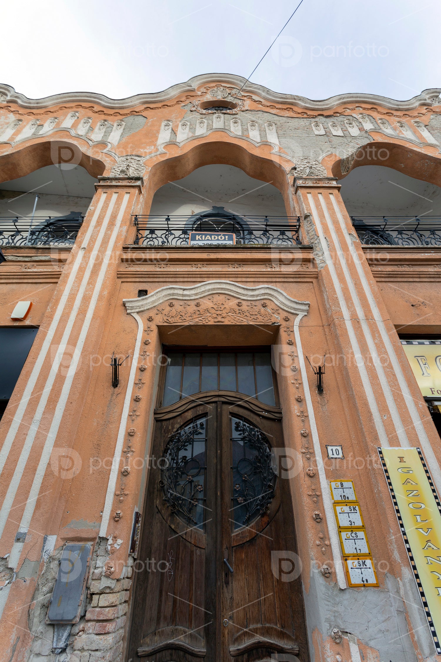 Art nouveau building in Székesfehérvár